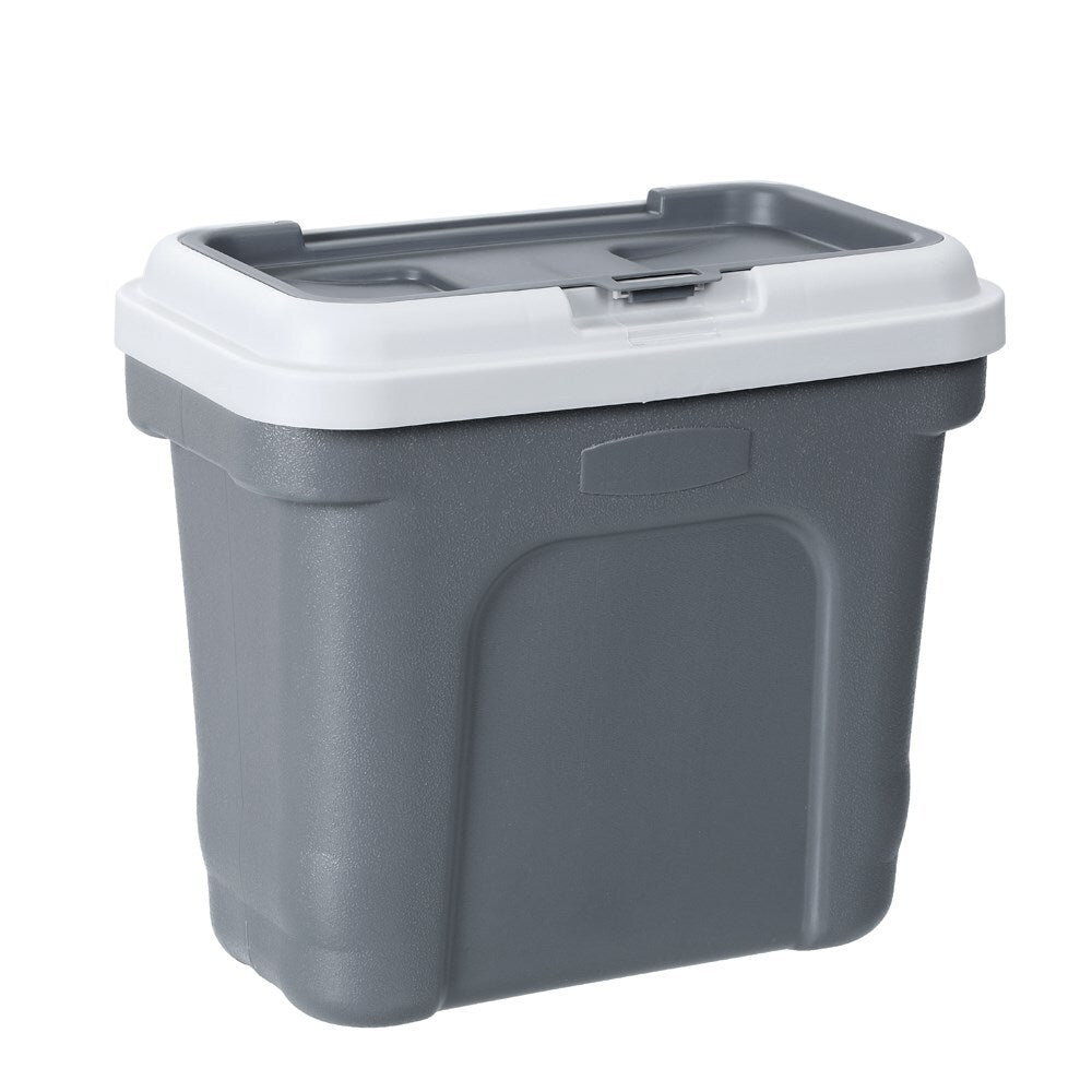30L Food Storage Container with Scoop - Grey