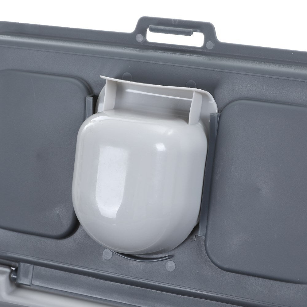 30L Food Storage Container with Scoop - Grey