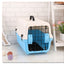 Portable & Durable Pet Carrier for Cats and Dogs up to 12kg - Blue