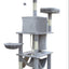 161cm Multilevel Cat Scratching Tree in Light Grey - Time to Delight Your Cat!