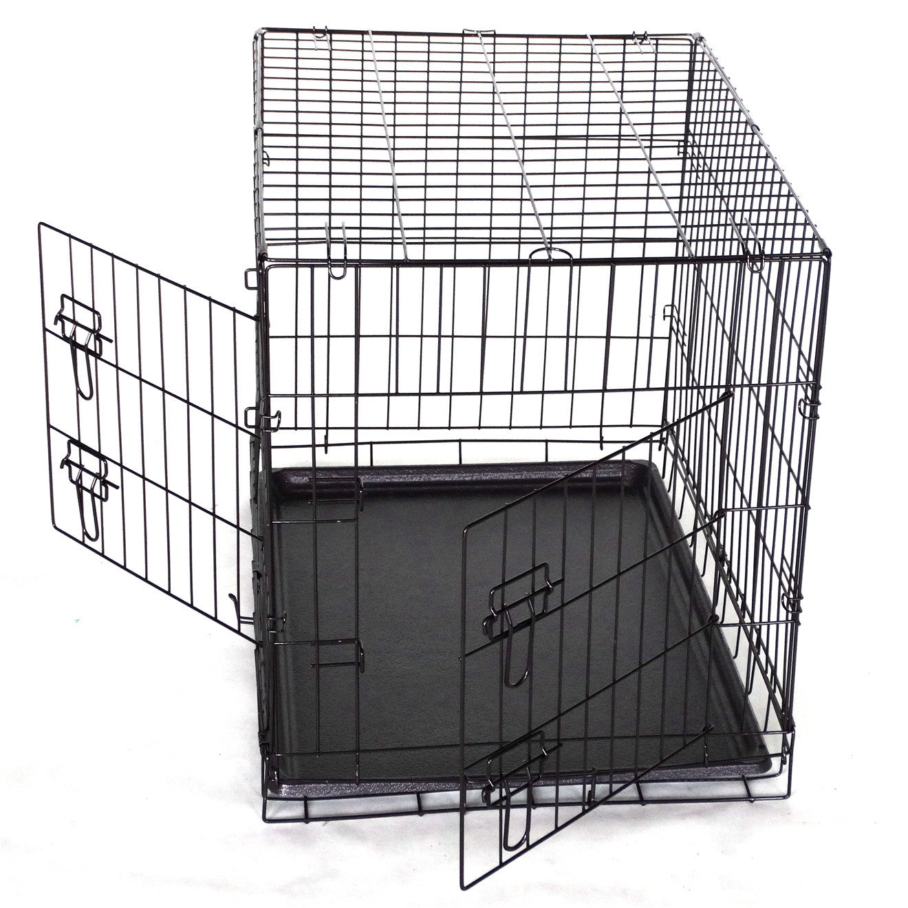 30" Foldable Dog Crate with Divider