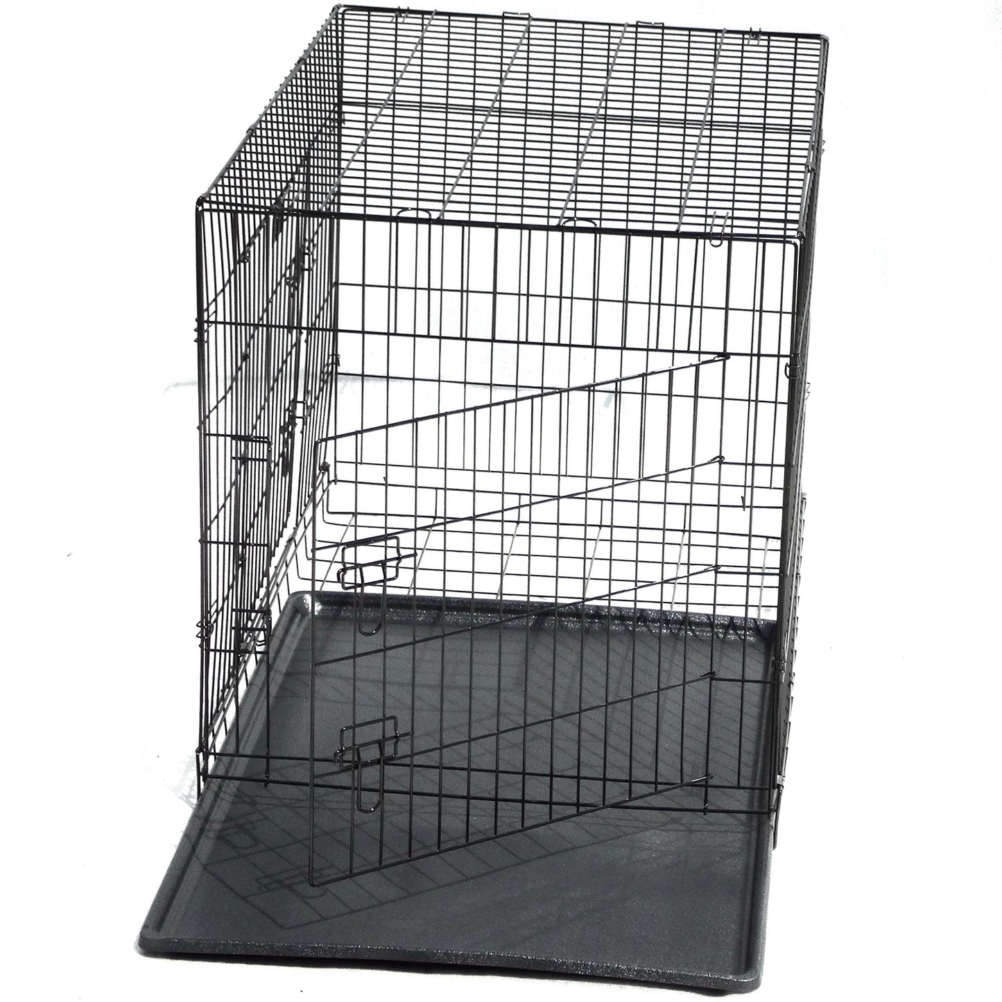 30" Foldable Dog Crate with Divider