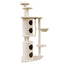 170cm XL Multi Level Cat Scratching Tree Tower in Beige