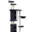170cm XL Multi Level Cat Scratching Tree Tower in Grey