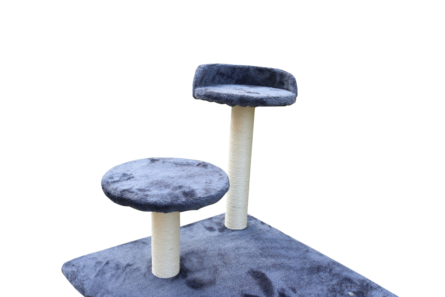 170cm XL Multi Level Cat Scratching Tree Tower in Grey