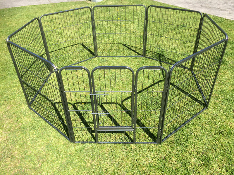 Heavy Duty Steel 80cm 8 Panel Playpen