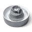 2.1L Grey Cupcake Style Electric Ceramic Water Fountain for Cats and Small Dogs