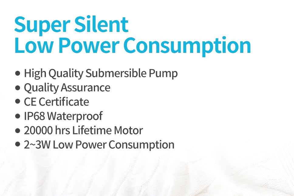 2.1L Grey Cupcake Style Electric Ceramic Water Fountain for Cats and Small Dogs
