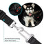 Adjustable Pet Harness for Car Travel with Seat Belt Clip Attachment - Dark Blue