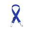 Adjustable Pet Harness for Car Travel with Seat Belt Clip Attachment - Dark Blue