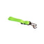 Adjustable Pet Harness for Car Travel with Seat Belt Clip Attachment - Green