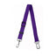 Adjustable Pet Harness for Car Travel with Seat Belt Clip Attachment - Purple