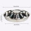 2 Pack Stainless Steel Pet Food Bowls - Non Slip (30cm)