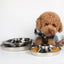 2 Pack Stainless Steel Pet Food Bowls - Non Slip (30cm)