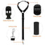 Adjustable Pet Dog Car Clip Lead Harness Strap for Vehicle Travel Restraint Use - Black