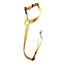 Adjustable Pet Dog Car Clip Lead Harness Strap for Vehicle Travel Restraint Use - Green