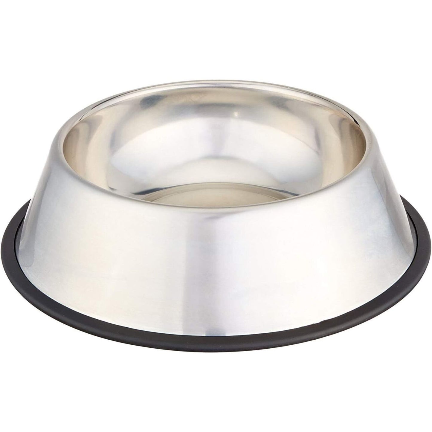 Classic Non Slip Stainless Steel Pet Bowl - Large (500ml)