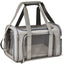 Large Portable Foldable Pet Carrier in Grey - Durable, Stylish and Convenient