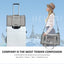 Large Portable Foldable Pet Carrier in Grey - Durable, Stylish and Convenient