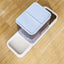 Blue 2-in-1 Automatic Pet Gravity Dispenser for Water and Food