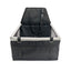 Black and Grey Adjustable and Portable Car Seat for Dogs with Safety Harness
