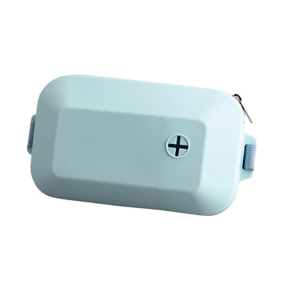Blue Silicone Treat Pouch & Waste Bag Holder - The Perfect Dog Walking Accessory!
