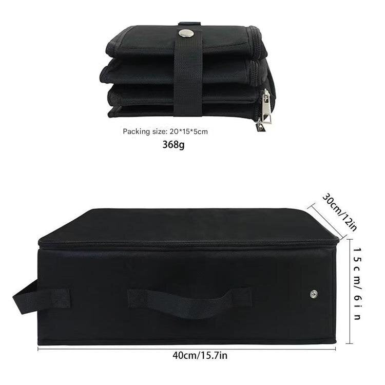 Portable Foldable Waterproof Cat Litter Box - Travel Litter Box for Cats in Camouflage