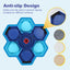 2Pcs Interactive Dog Puzzle Toy - 4 Spinning Layers with Treat Dispensing Feeder for Mental Stimulation!
