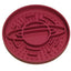 Planet Saturn Slow Feeder Dog Bowl - 2-in-1 Design for Healthy Eating - Red