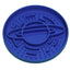 Planet Saturn Slow Feeder Dog Bowl - 2-in-1 Design for Healthy Eating - Dark Blue