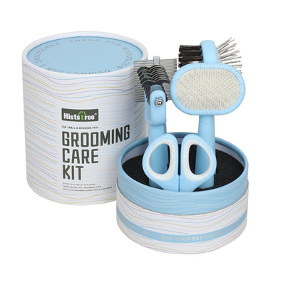 5-in-1 Grooming Care Kit for Smaller Cats and Dogs - Blue