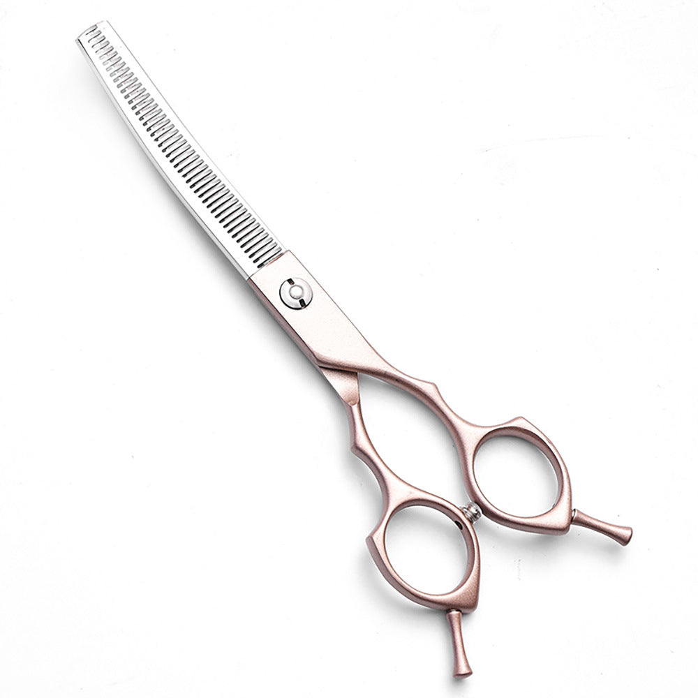 Pet Grooming Thinning Shears - 45-Tooth Stainless Steel - Avoid Harsh Scissor Marks!