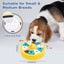 Puzzle Feeder for Small/ Medium Dogs - Slow Feeder for IQ Training & Mental Stimulation (Yellow)