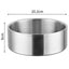 64oz Large Premium Stainless Steel Pet Bowl - Non-Slip, Anti-Tip - Durable & Easy to Clean - Silver