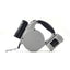 Heavy Duty 3-in-1 Retractable Dog Leash with LED Flashlight & Poop Bag Dispenser - Grey