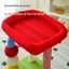Compact & Colourful Sisal Scratching Post with Hanging Ball Toy
