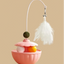 2 Pack Interactive Wobble Toys - Wobbly Treats, Feathers and Catnip Balls! - Pink