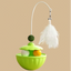 2 Pack Interactive Wobble Toys - Wobbly Treats, Feathers and Catnip Balls! - Green