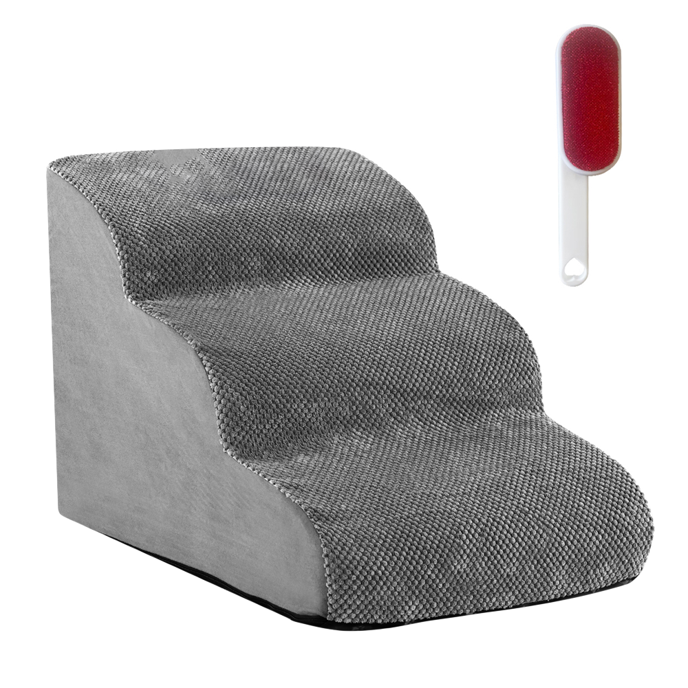 3 Tier Non-Slip Foam Dog Stairs