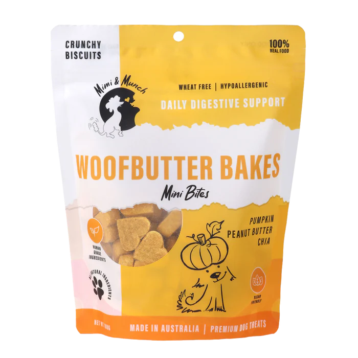 Woofbutter Bakes Natural Dog Treats 180g