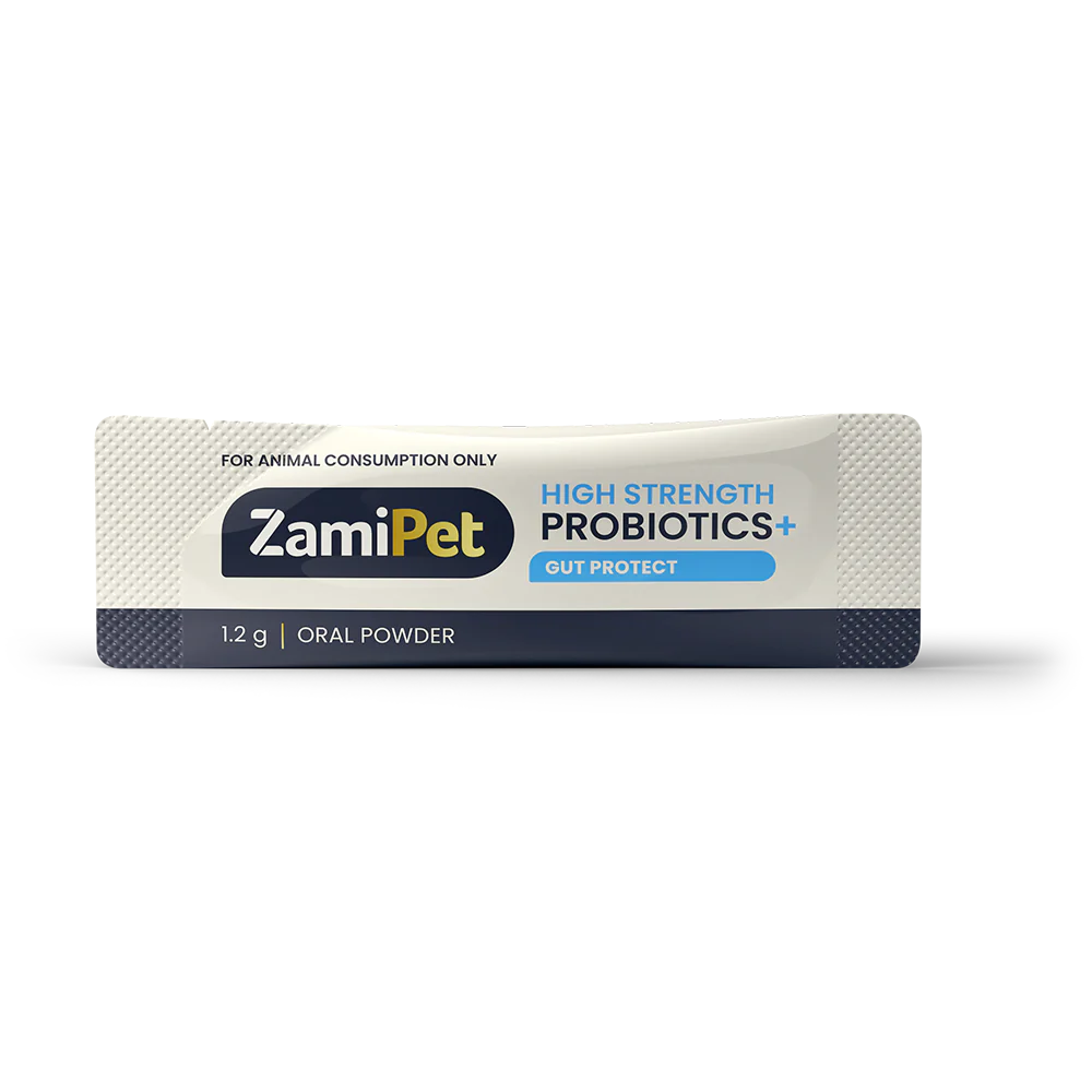 ZamiPet High Strength Probiotics+ in Gut Protect or Relax & Calm 30 x 1.2g Sachets