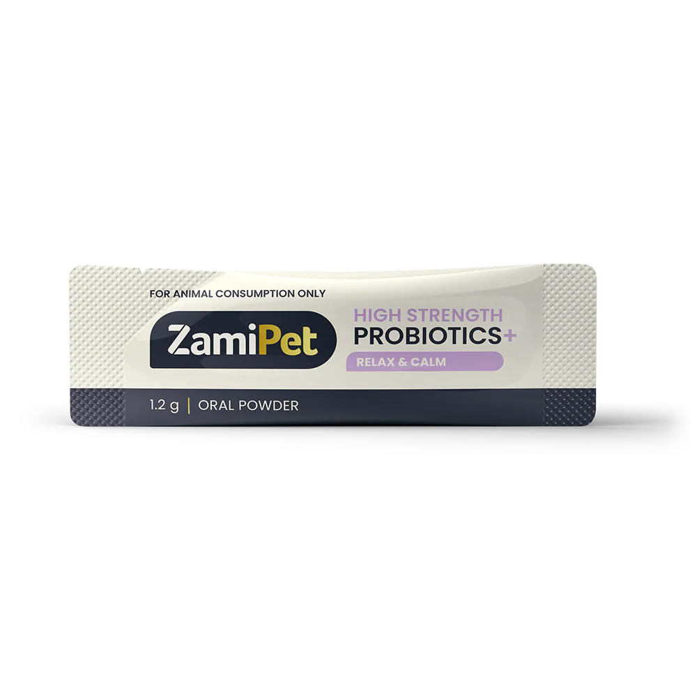 ZamiPet High Strength Probiotics+ in Gut Protect or Relax & Calm 30 x 1.2g Sachets