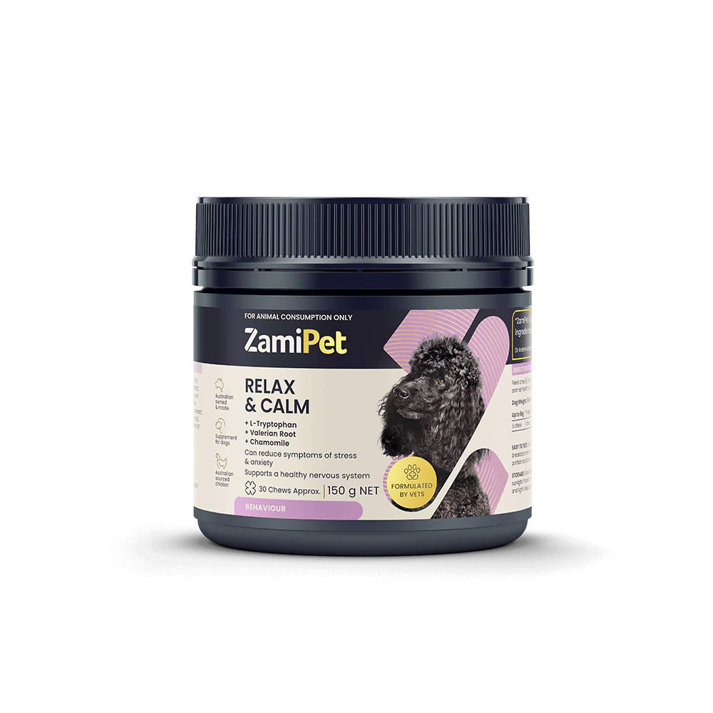 ZamiPet – Relax & Calm Chews - Made with Australian Chicken