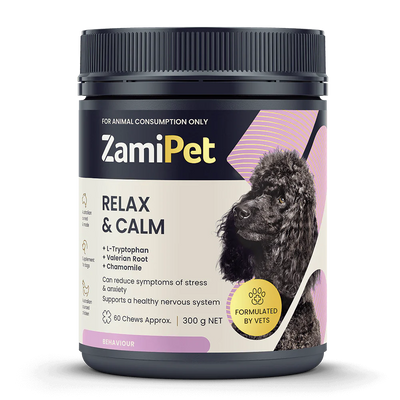 ZamiPet – Relax & Calm Chews - Made with Australian Chicken