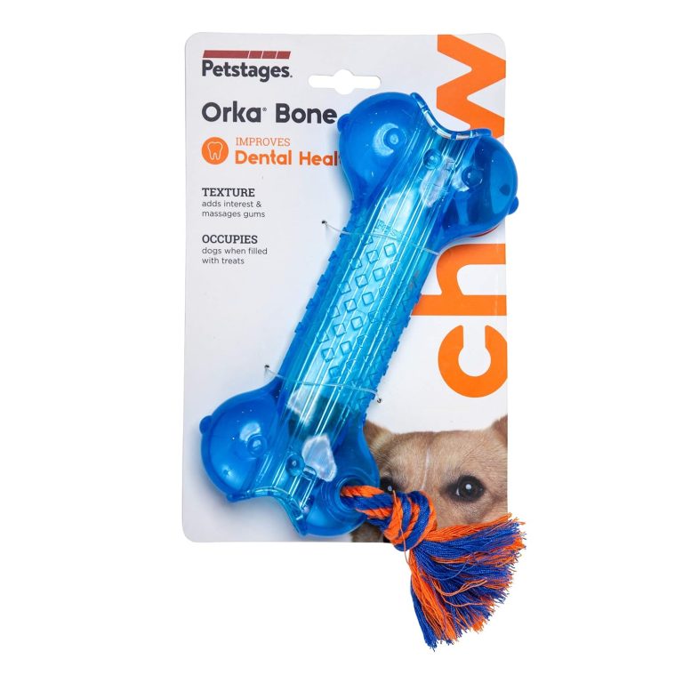 Petstages – Orka Bone Chew Toy for Dogs - Supports Dental Hygiene!