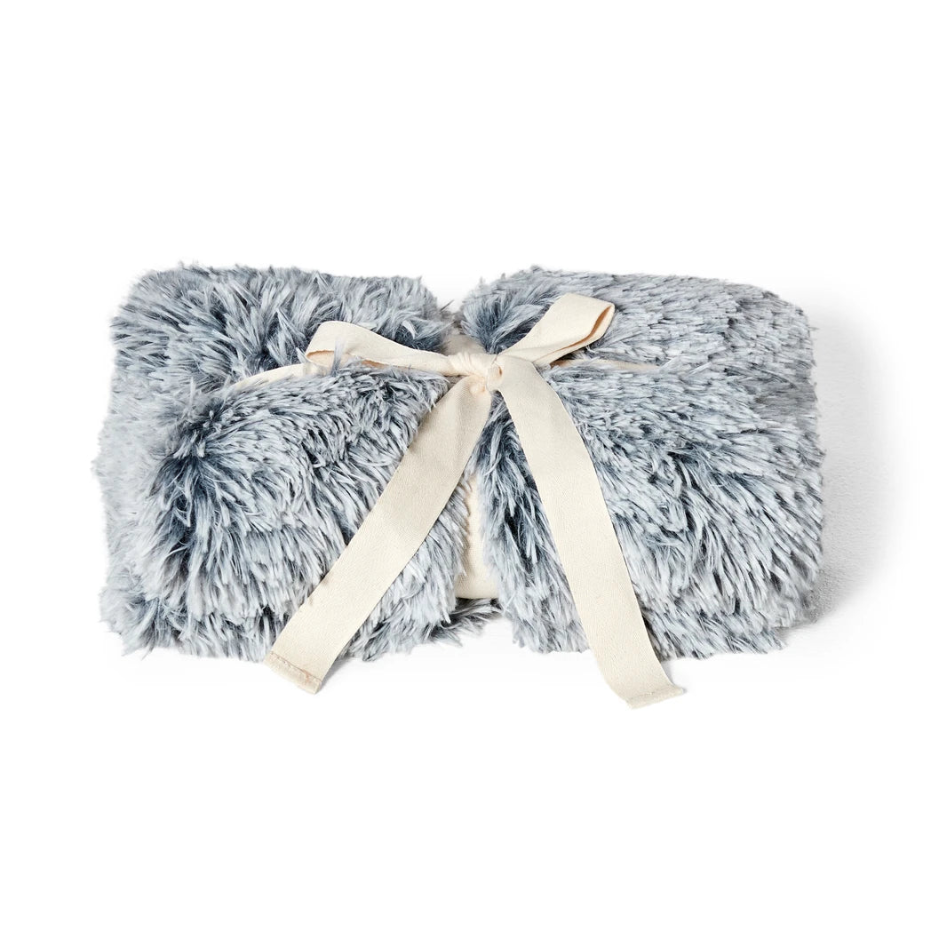 Snooza Calming Reversible Cuddler Blanket in Chinchilla & Silver Fox - Soothing and Warming - Two Sizes