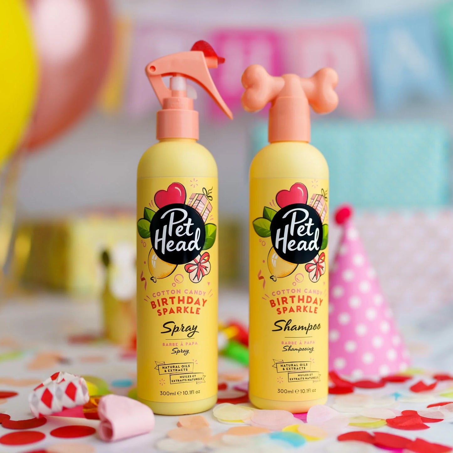 Pet Head Birthday Edition Natural Shampoo & Spray