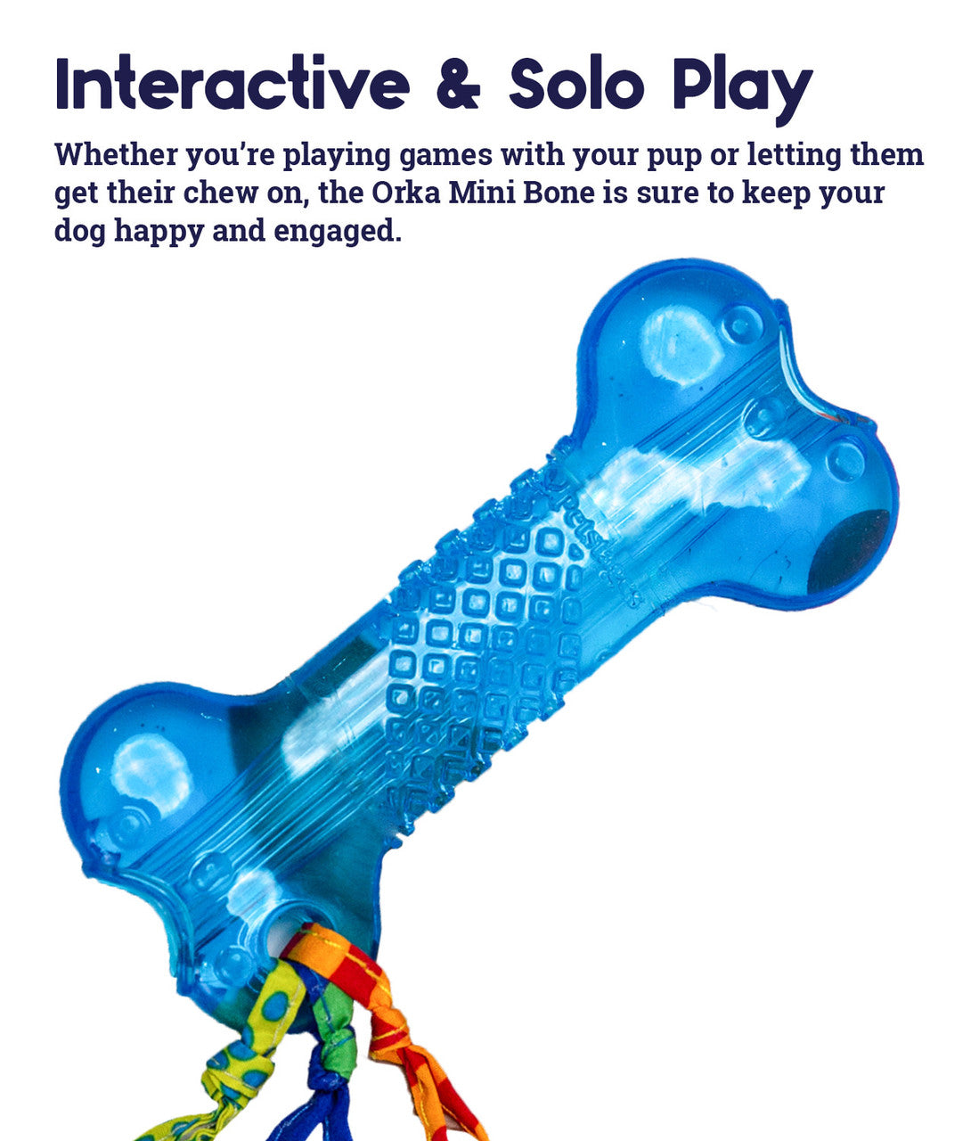 Petstages – Orka Bone Chew Toy for Dogs - Supports Dental Hygiene!
