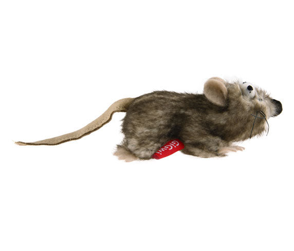 GiGwi Catch & Scratch Catnip Mouse - Keep your Cats on their Paws!