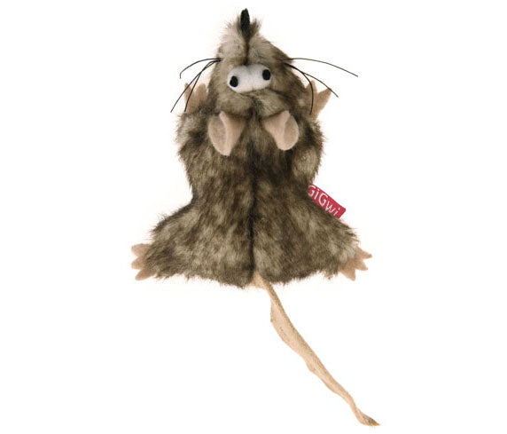 GiGwi Catch & Scratch Catnip Mouse - Keep your Cats on their Paws!